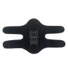 21.3 In (54 Cm) Length Black Adult Knee Braces, Adjustable Straps, Carbon Steel Spring System, Climbing, Walking, Sports view 1