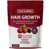 Vivikig Lumin Hair Growth Gummies Daily Hair Nourishment with Biotin, Collagen & Botanical Extracts Supports Thicker, Stronger & Healthier-Looking Hair Mixed Berry Flavor, 60 Gummies (1) view 1