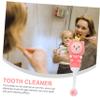 COOLHIYA 2pcs Soft Bristle Toothbrush for Years Old Cute Bear Design Gentle Cleaning Ergonomic Handle for Healthy Teeth view 4
