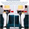 KFJZGZZ Mechanical Industrial Exoskeleton, Exoskeleton Lower Limb Assistance Power Walking Aids,Training Leg Lifting,for Elderly view 2