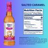 Skinny Mixes Salted Caramel Syrup, Sugar Free, Zero Calories, 25.4 Fl Oz view 2
