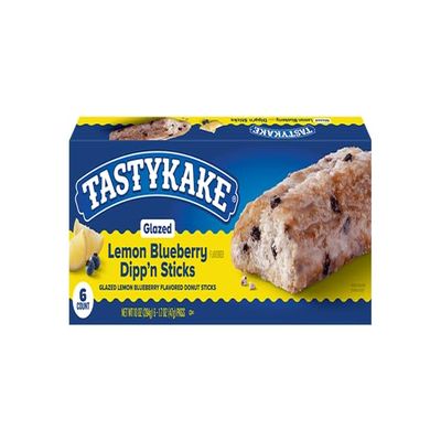 TastyKake Glazed Lemon Blueberry Dipp'n Sticks - 4 Pack