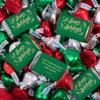 124 Pcs Christmas Party Chocolate Candy Mix Miniatures & Red, Green And Silver Kisses - Happy Holidays (1.52lb) view 2