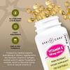GeriCare High-Potency Vitamin E Softgels 400 IU for Skin & Immune Support, 180mg | 100 Count | Organic Capsules Vitamin E for Women and Men (Pack of 2) view 2
