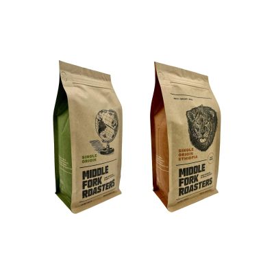 Bean Box Coffee Sampler - Roasted by Middle Fork, 2-Pack, Whole Bean Coffee, Gourmet Coffee