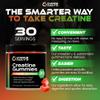 CHOICE DAILYS Creatine Gummies - 90 Vegan Friendly Chews - USA Made - Boosts Recovery - Builds Muscle - Enhanced Cognitive Benefits (Large, Strawberry Watermelon) view 2