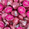 170 Pcs Breast Cancer Awareness Think Pink Ribbon Assembled Kisses Candy (1.7lb) view 1