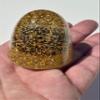 Rise Perspective Power Domes Metal Core 24K Crumbs Crystal Orgone Generator! Made Using Advance Harmonics Orgonite Beautiful Ingredients! pdmccrumbs(Power Domes Metal Core 24K Crumbs) view 3