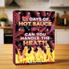 12 Days of Hot Sauce Variety Pack Gift Set with Habanero, Chipotle, Garlic, and Chili Sauce Made with Hot Peppers view 3