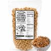New To Town Textured Vegetable Protein (TVP) Unflavored - Natural Plant-Based Vegan Protein Chunks Non-GMO, Gluten-Free, Cholesterol-Free Meat Substitute (8 Ounce, TVP) view 1