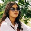 2SeeLife Large Cat Eye Reading Sunglasses For Women - Medium-Wide Faces, Durable Frame, Spring Hinges, Oversized Cateye Readers, Rose-blue Tortoise (Sun Readers), +3.00 view 3