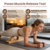 KEAJVXT Psoas Release Tool Hip Hook Muscle Release Tool Fully Adjustable for Myofascial, Back, Hamstrings, Iliacus, Waist Pain, Hip Flexor and Trigger Point Massage view 2
