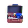 Case Compact Storage Case with Compartments for Scleral Lens Tools, Black USA Made (Metallic) view 4