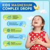 (2 Pack) Magnesium Glycinate Liquid for Kids, Kids Magnesium Liquid Drops Supplement with L-Theanine, Calcium, Zinc, Vitamin D3 K2 for Sleep Calm Relaxation Brain Bones Focus, Lemon Flavor 4 Fl Oz view 2