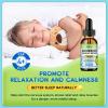 (2 Pack) Magnesium Glycinate Liquid for Kids, Kids Magnesium Liquid Drops Supplement with L-Theanine, Calcium, Zinc, Vitamin D3 K2 for Sleep Calm Relaxation Brain Bones Focus, Lemon Flavor 4 Fl Oz view 3