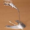 SWDIIWB Magnifier LED Desk Lamp Cabled, Powerful 3x5x8x10x Magnifying Glass, Smoothly Adjustable and Extra Bright Lights (10X, White) view 2