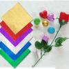 100 PCS Gold Foil Candy Wrappers,4.724.72in1212cmSquare Sheets For Chocolate, Nougat, Candy Packaging - DIY Gift Wrapping For Wedding, Birthday Party, Holidays(Color:Red Smooth surface) view 3