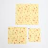 Aislor Bee's Wrap Beeswax Wraps for Food - Bread Wrap Reusable Bread Storage Bags for Sandwich, Snack Yellow Honeycomb One Size view 4