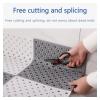 10 Pcs Interlocking Non-Slip Plastic Floor Tiles, 11.8x11.8 Inch for Bathroom, Kitchen, Balcony, Patio, Shower, Pool, Pet Areas Easy to Install, Waterproof, Durable view 3