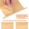 100PCS Bakery Bags with Window, 5.1 x 4 x 11 Inch Tin Tie Tab Lock Small Brown Paper Cookie Bags with Clear Front Window, Baked Goods Packaging for Cookies, Loaf, Popcorn, Homemade Bread view 3