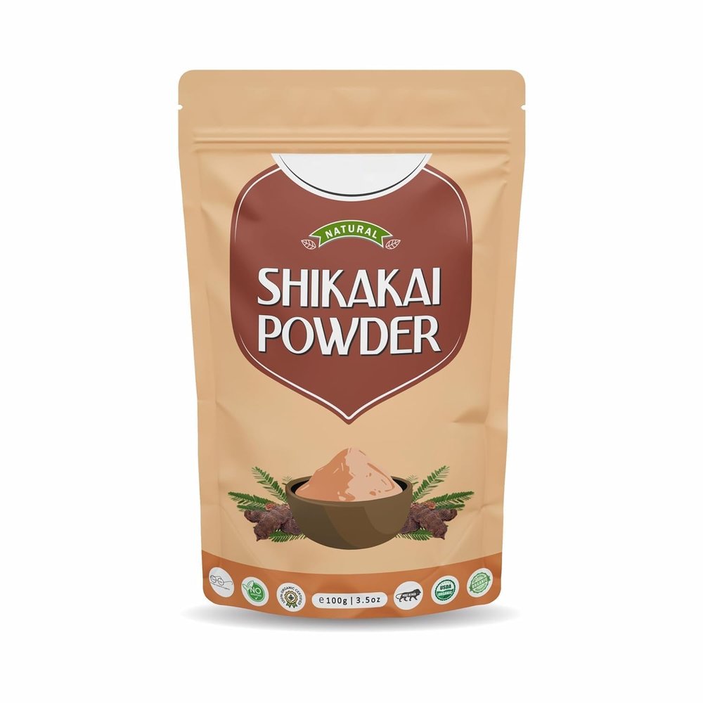 MM Pure & Natural Shikakai (Acacia concinna) Powder for Hair Care - 100g | 3.5 Oz