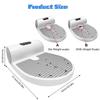 Body Refresher Machine,3-in-1 Bodys Dryer Machine,Cold and Hot Air,Body Hair Dryer with Sensor and Weight Scale,with Foot Touch Screen,Full Body Dryer for After Shower,for Residential Bathrooms A view 3