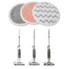 goodstumbler 6Pcs Replacement Steam Mop Pads for Shark S7000 S7001 T2 T21 U6002 Series, Scrub Floor Mop Cleaner view 4