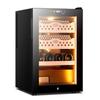 50l Electric Cigar Humidors Temperature Control Cabinet with Spanish Cedar Wood Shelves Drawer and Temperature Control, for Fathers, Husbands, Gentlemen & Cigar Enthusiasts,Winecabinet view 1