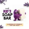 KELEBS Kids Soap Bar, Gentle Lavender Soap, Kids Body Wash Bar, Natural Bar Soap for Kids & Family, with Organic Lavender Oil, Naturally Scented, 7 Bars view 4
