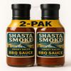 Shasta Smoke Smoky Bacon BBQ Sauce Gourmet Premium 2-Pack (15oz Bottles) view 1