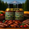 Shasta Smoke Smoky Bacon BBQ Sauce Gourmet Premium 2-Pack (15oz Bottles) view 2