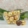 102 Pcs Fall Be Thankful Wrapped Assorted Miniatures and Milk Chocolate Gold Foil Balls (1.62lb) view 3