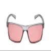 Medspex R787M FL-41 Tinted Reading Glasses +3.75 Crystal Black Grey Migraine FL41 Fluorescent Light Sensitivity Indoor Photophobia Reader view 2