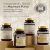 Manna Beta Glucan+ Capsules | 1000mg Beta Glucan Complex | Reishi Mushroom & Oats | Supplement for Immune Support, Heart Health, Cellular Renewal & Antioxidant Protection | 60 Count view 3