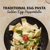 Al Dente Golden Egg Pappardelle All-Natural, Hand-Crafted Egg Pasta. Traditional Pasta Noodles Made with Cage-Free Eggs and Semolina. (Packaging May Vary) - 12oz Bags (Pack of 4) view 4