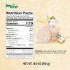 Jayone Sweet Baked Rice Crackers, Oven-Baked Not Fried, Thin and Crispy Texture with Gentle Sweetness, Individually Packed Family Pack, 10.3 oz view 2