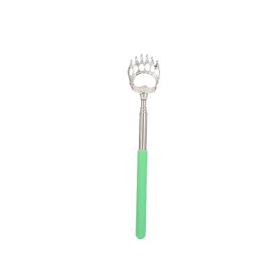Gooddyiyukey Back Scratcher Extendable, 23 Inch Telescoping Metal Bear Claw Portable Back Scratcher with Long Rubber Handles,Stocking Stuffer,Backscratchers for Men Adults Kids Women