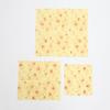 Zaldita Bee's Wrap Beeswax Wraps for Food - Honeycomb Bread Wrap Sandwich Wraps & Bowl Covers Yellow Honeycomb One Size view 4