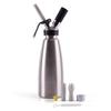 JOYOU WHIP CREAM Commercial Use Professional 304 Stainless Steel 1000ml Whip Cream Dispenser, yields for cold prepations dishwasher safe essential for coffee and dessert.absolutely best used. view 1