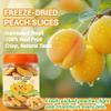 4.94 oz Freeze Dried Yellow Peach Chips, Crispy Freeze-Dried Peaches Fruit, Low-Calorie & High in Dietary Fiber, Kids Fruit Treat Perfect for Desserts, Yogurt, Cereal, and Smoothies view 2