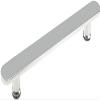 Stainless Steel Shower Door Handle - Polished Finish, Push & Pull Knobs, Grab Bar for Tempered Glass, Durable Bathroom Hardware, Ideal for Home & Hotel Use (500mm) view 1