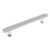 Stainless Steel Shower Door Handle - Polished Finish, Push & Pull Knobs, Grab Bar for Tempered Glass, Durable Bathroom Hardware, Ideal for Home & Hotel Use (500mm) view 2