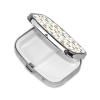 Purse Pill Container Slim Vitamin Organizer Credit-Card Sized Womens Daily Essential, Cute Construction Bulldozer Excavator view 2