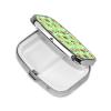 Pocket Pill Box Compact Metal Vitamin Organizer Leak-Proof Design Men Women Commute Essentials, Cute Avocado Animals view 2