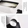 108X63mm Large Area Handheld Magnifying Glass with Rectangular Magnifier and 1 Light and COB Light Acrylic Lens view 3