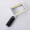 108X63mm Large Area Handheld Magnifying Glass with Rectangular Magnifier and 1 Light and COB Light Acrylic Lens view 4