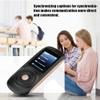 30 Languages Quality Simultaneous Electronic Translator Portable Voice Translator WiFi Connect,Black view 3