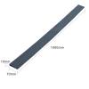 Portable Lightweight Wheelchair Ramp 2 Pack - 1 to 6.5 cm Rise High Floor Transition Strip Non-Slip Threshold Ramp - Door Trim Bar for Carpet Threshold Transition,Red,0.4" view 2