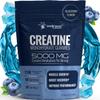 Creatine Gummies 5000mg, 30 Servings Creatine Monohydrate Gummies - Third-Party Tested Creatine for Women, Blueberry Flavor Creatine for Men, Muscle Growth, Strength, and Recovery - Pack of 1 view 1