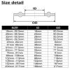 10PCS 76mm - 91mm Tri Clamp PTFE Gasket Seal view 2